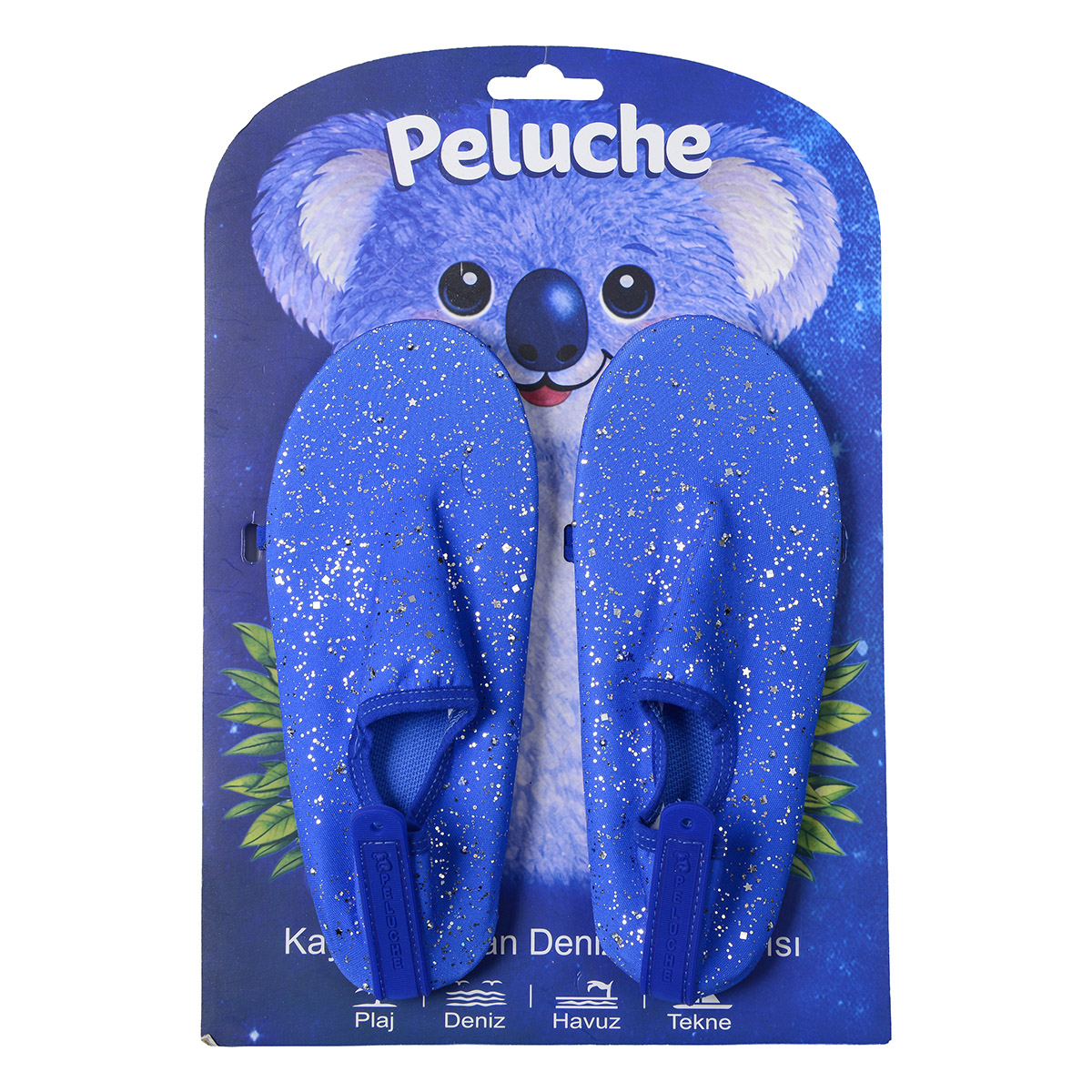 Peluche 25c-a-2 Taşlı Mavi Kaymaz Taban Çocuk Deniz Ayakkabısı Peluche 25c-a-2 Taşlı Mavi Kaymaz Taban Çocuk Deniz Ayakkabısı