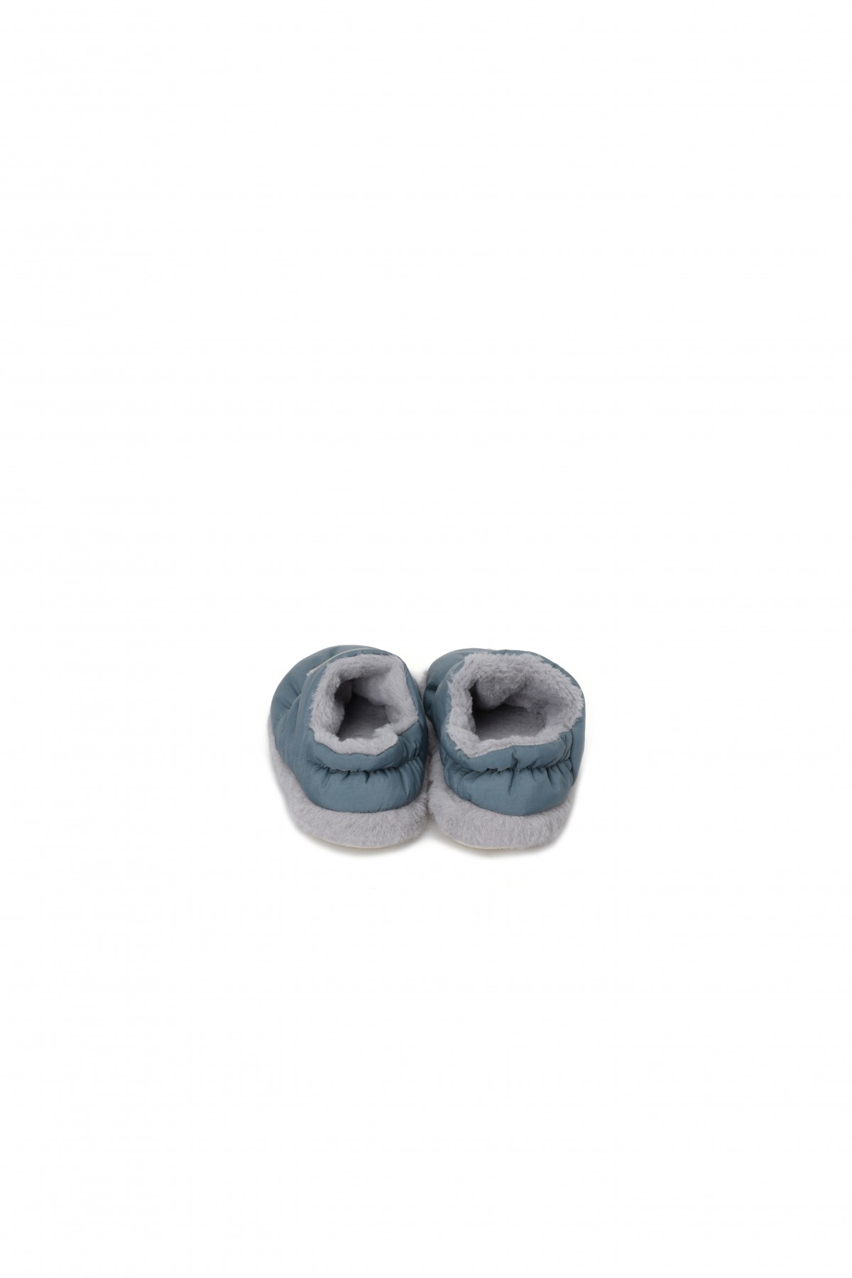 PELUCHE ÇOCUK KÜF GRİ EV AYAKKABISI