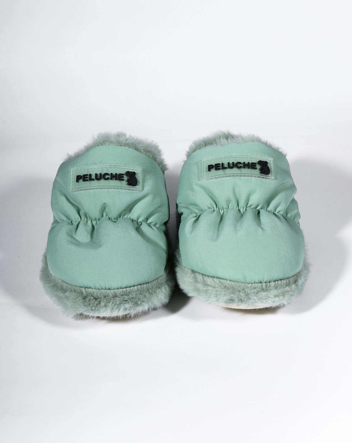 PELUCHE ÇOCUK MİNT YEŞİLİ EV AYAKKABISI