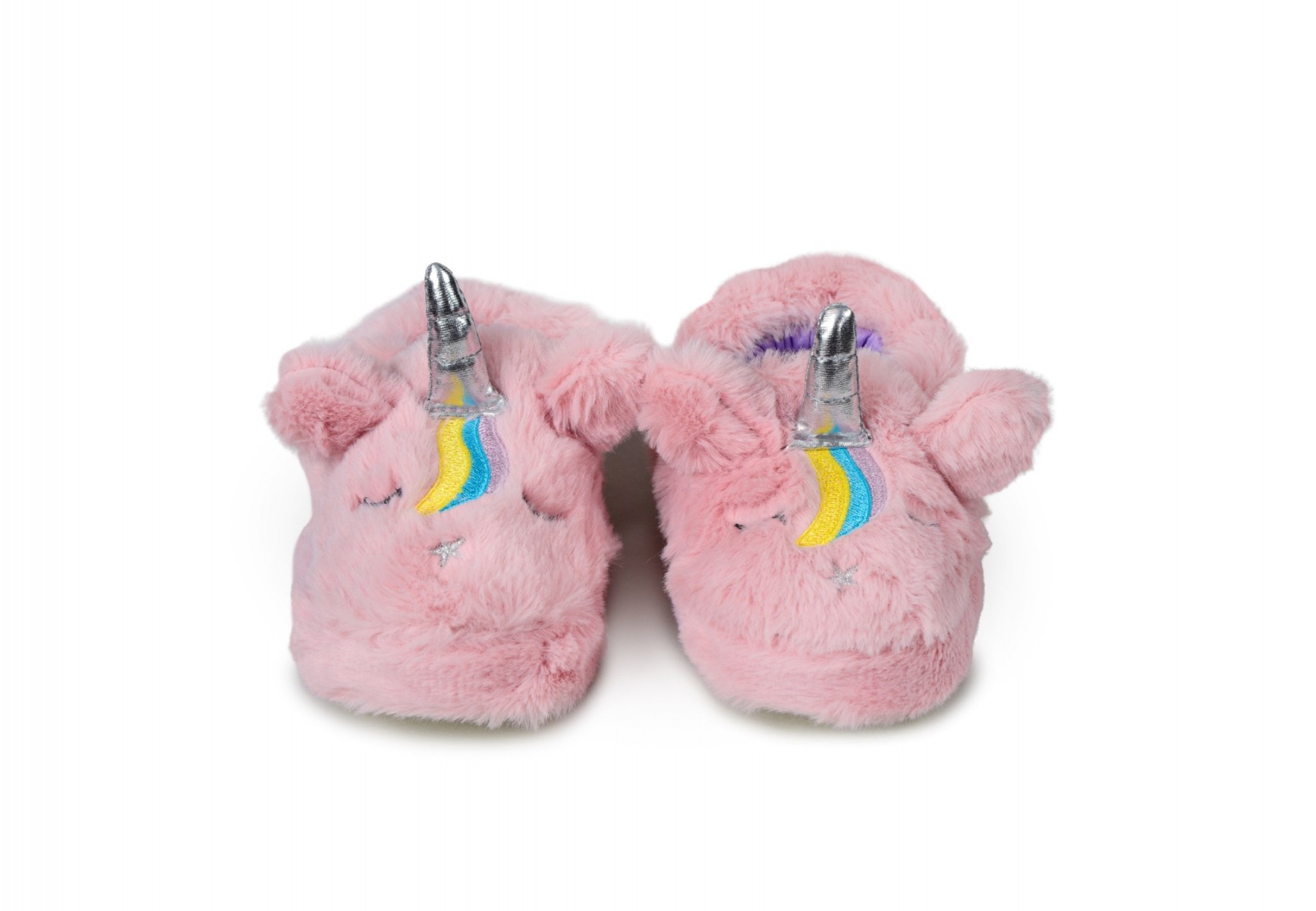 PELUCHE ÇOCUK PEMBE UNICORN EV AYAKKABISI