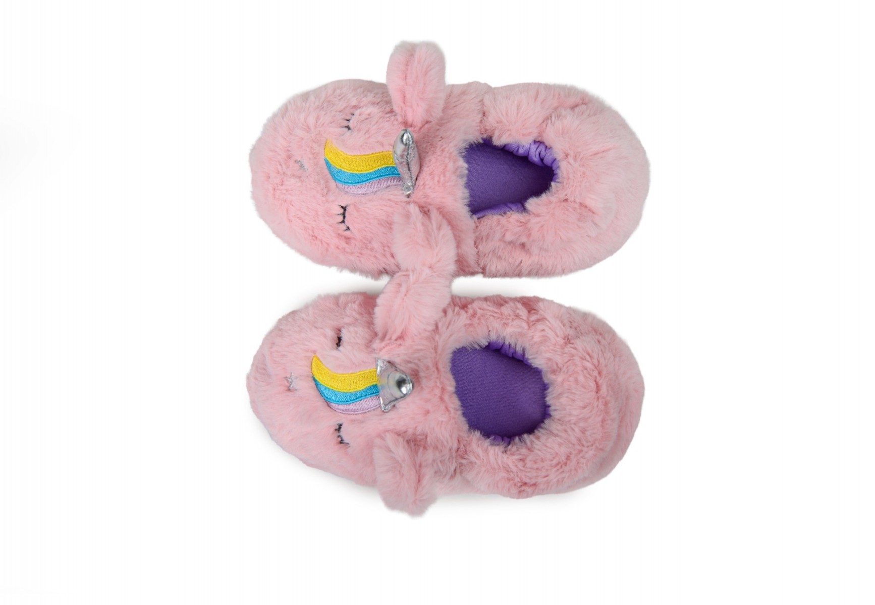 PELUCHE ÇOCUK PEMBE UNICORN EV AYAKKABISI
