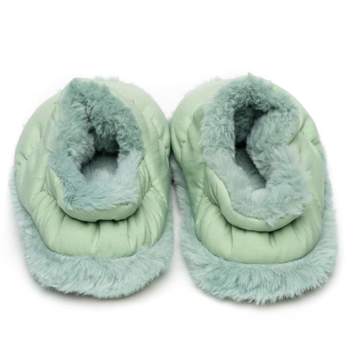 PELUCHE KADIN MİNT YEŞİLİ EV AYAKKABISI