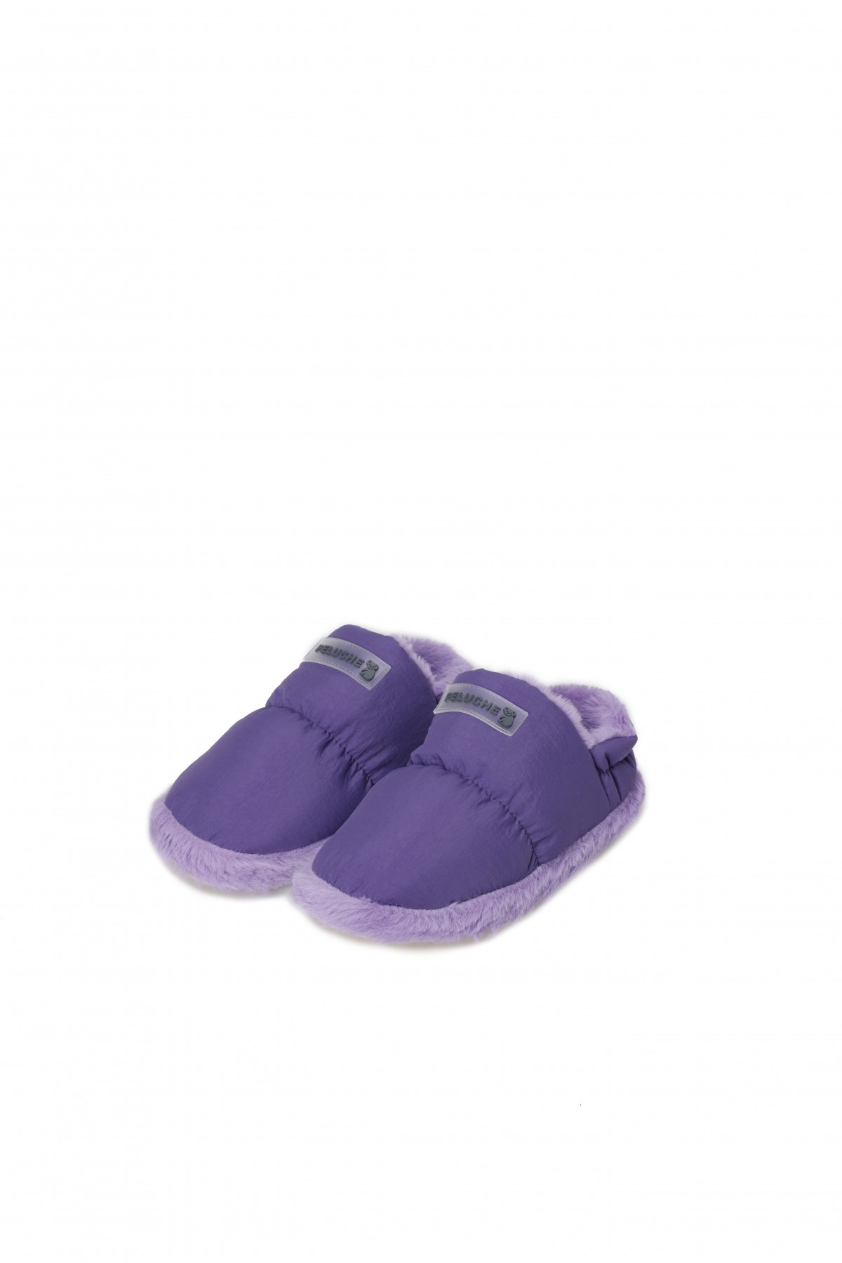 PELUCHE KADIN MOR EV AYAKKABISI