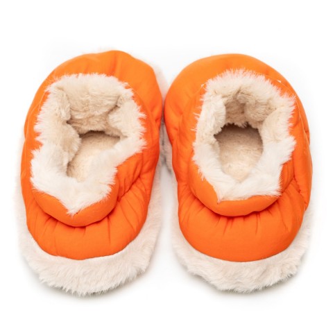 PELUCHE KADIN TURUNCU EV AYAKKABISI