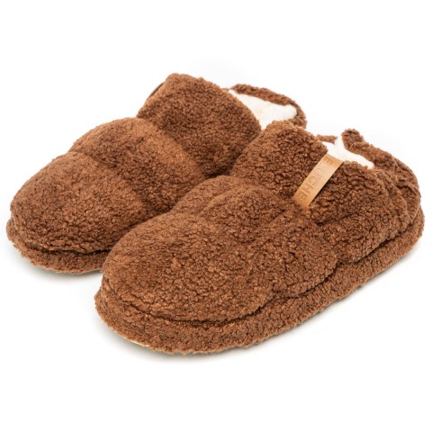 PELUCHE KAHVE TEDDY KADIN EV AYAKKABISI PELUCHE KAHVE TEDDY KADIN EV AYAKKABISI