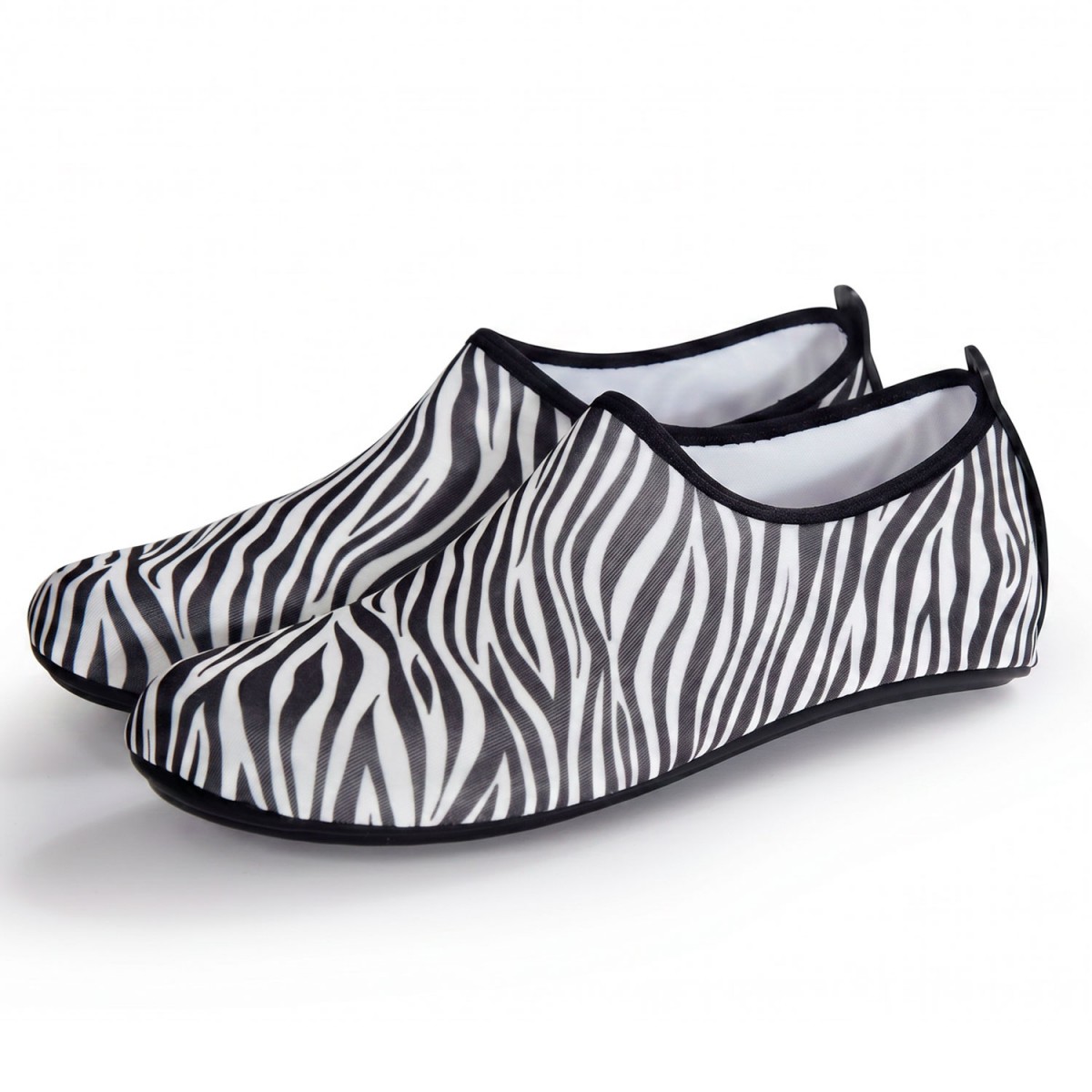Peluche Zebra Kaymaz Taban Kadın Deniz Ayakkabısı
