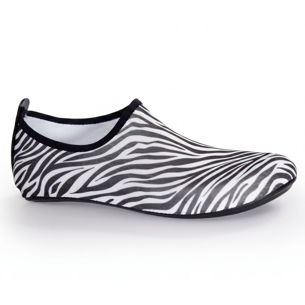 Peluche Zebra Kaymaz Taban Kadın Deniz Ayakkabısı