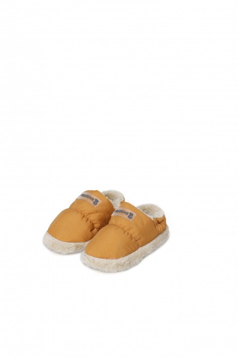 PELUCHE ÇOCUK KİREMİT EV AYAKKABISI