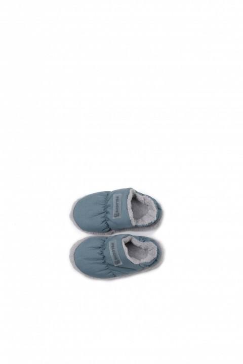 PELUCHE ÇOCUK KÜF GRİ EV AYAKKABISI