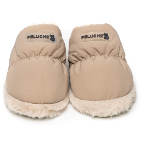 PELUCHE KADIN BEJ EV AYAKKABISI