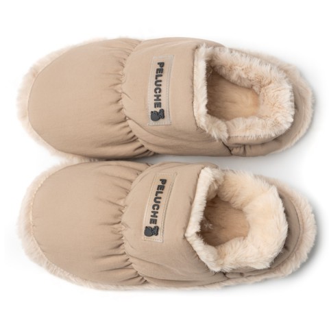 PELUCHE KADIN BEJ EV AYAKKABISI