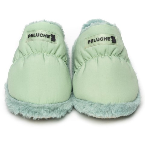 PELUCHE KADIN MİNT YEŞİLİ EV AYAKKABISI