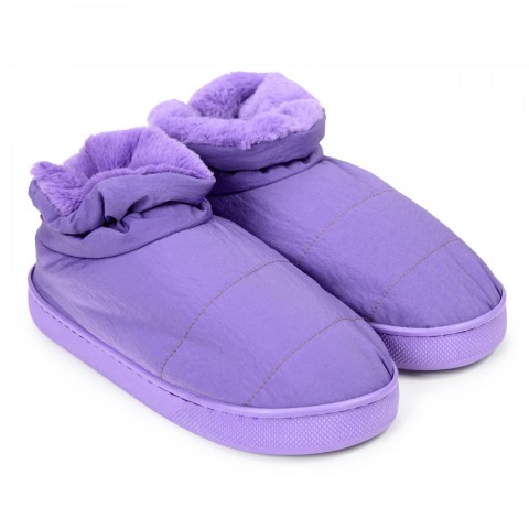 PELUCHE KADIN MOR EV BOTU