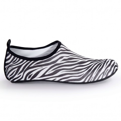 Peluche Zebra Kaymaz Taban Kadın Deniz Ayakkabısı
